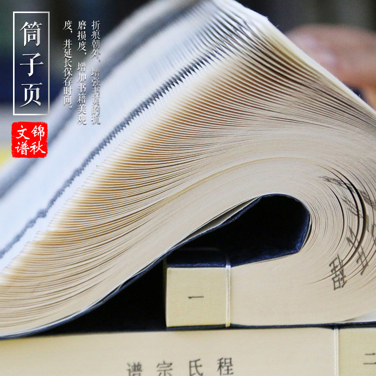 程氏宗譜筒子頁(yè)