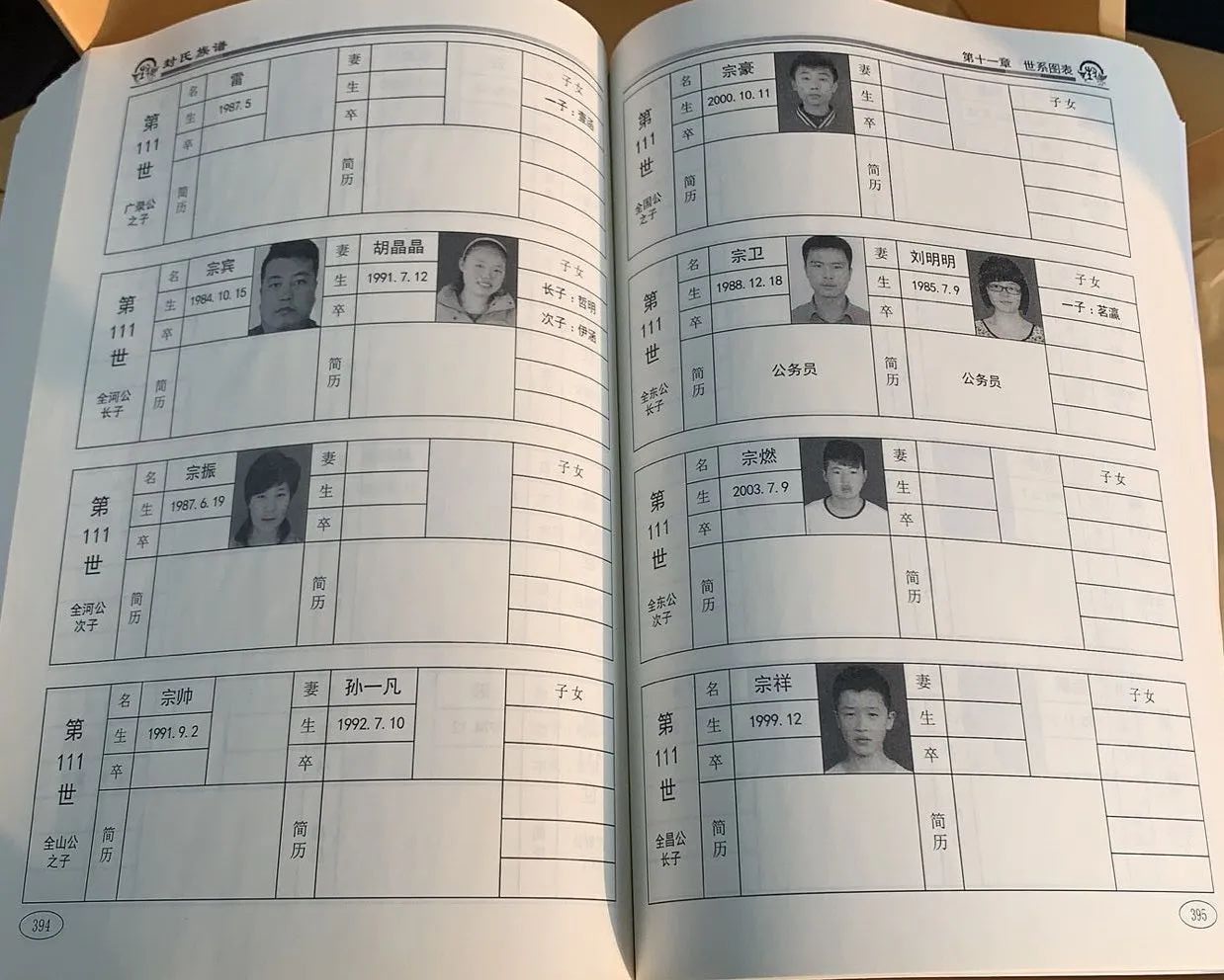 河南封丘封氏族譜宣紙內(nèi)頁(yè)