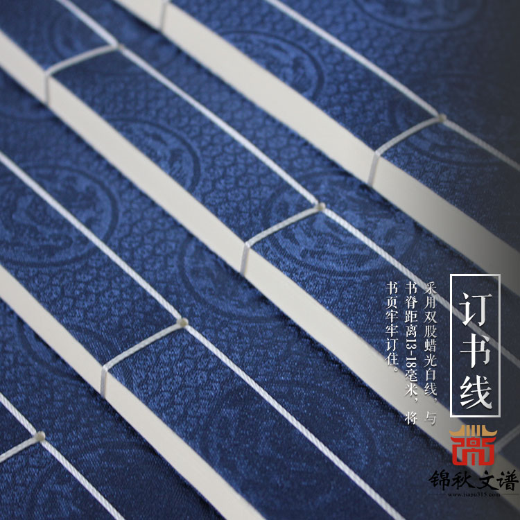 何氏家譜訂書(shū)線