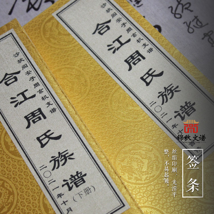 沙坎閻安子周玄機支譜《合江周氏族譜》