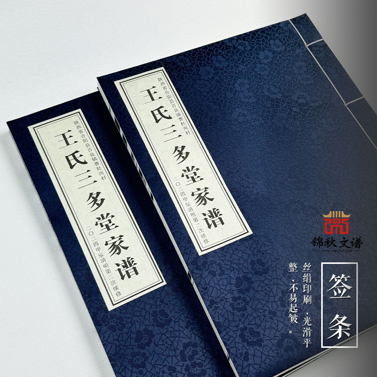 湫洼王氏南院支族北院支系《王氏家譜》