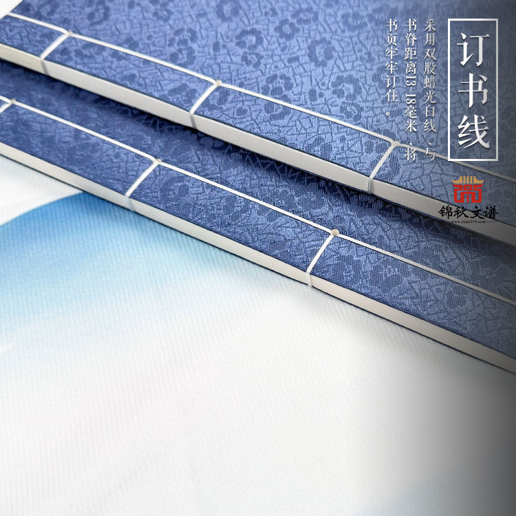 金氏家譜訂書線